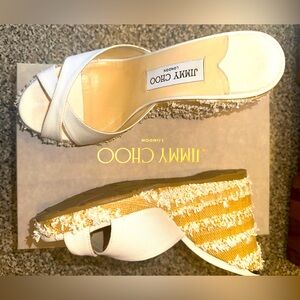 Jimmy Choo wedge sandals